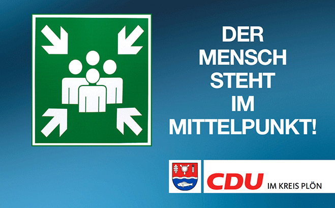 Der Mensch steht im Mittelpunkt!